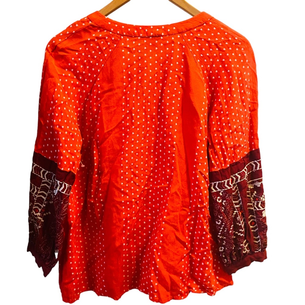 Anthropologie Vineet Bahl Nora Peasant Top - Picture 5 of 8